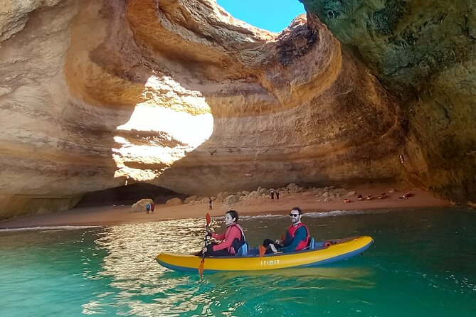 2-Hour Kayak through the Sea Caves of Benagil - Meeting at Benagil Beach, Then Getting Suited Up