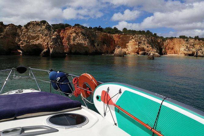 Afternoon yacht charter in lagos with drinks, tapas, paddle boards and kayak - Music via Bluetooth: a small perk that changes the feel