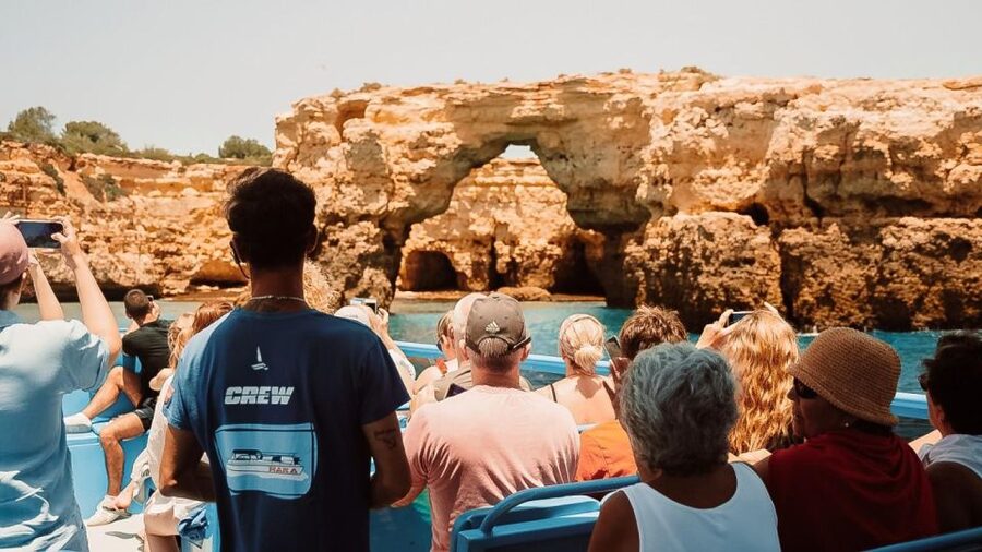 Albufeira: 2.5-Hour Dolphin Watching and Caves Trip - Weather, sea conditions, and the honest wildlife reality