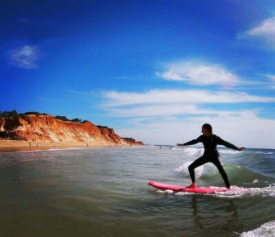 2-Hour Falesia Beach Surf Lesson