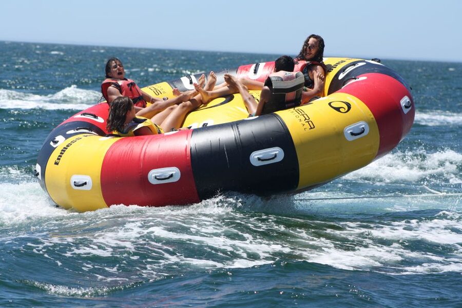 Albufeira: 360-Degree Twister Water Ride Experience - Twister action off Praia da Rocha Baixinha: 360-degree spins in 10 minutes