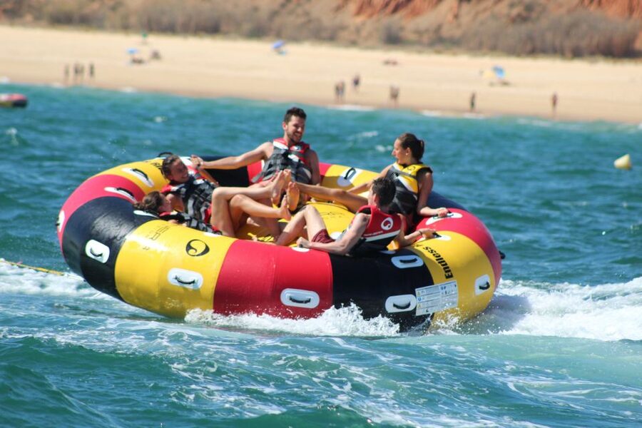 Albufeira: 360-Degree Twister Water Ride Experience - Life jackets, safety rules, and the crew in charge
