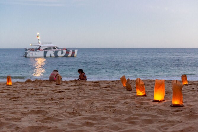 Albufeira: 6-Hour Sunset Dinner Catamaran Cruise with Open Bar - Beach BBQ dinner and unlimited drinks: the part that makes it feel like a night out