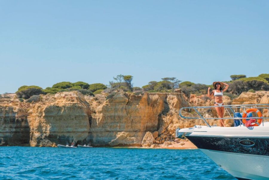Albufeira: Algarve Half-Day Private Yacht Charter - A 3-hour private yacht loop that starts easy in Albufeira Marina