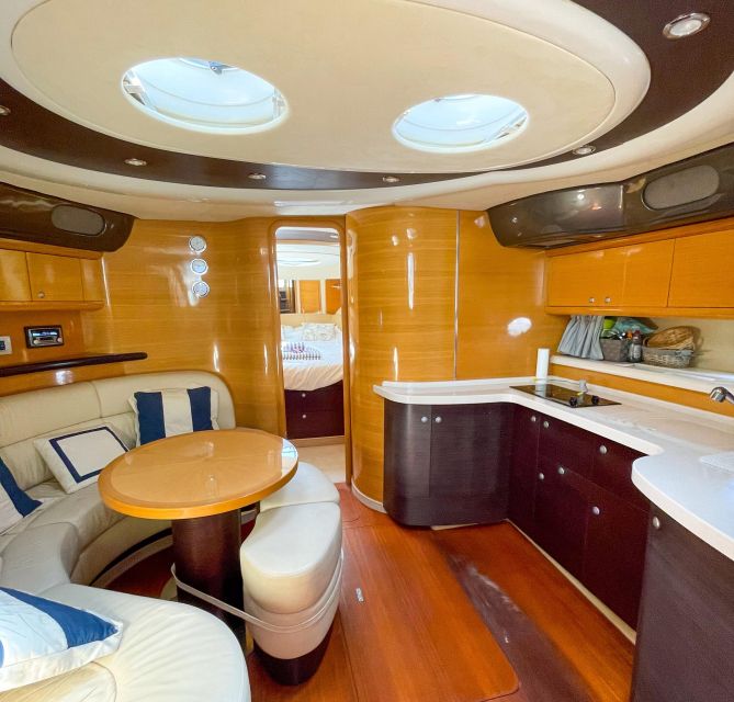 Albufeira: Algarve Half-Day Private Yacht Charter - The onboard food and drinks setup, and why it changes the vibe