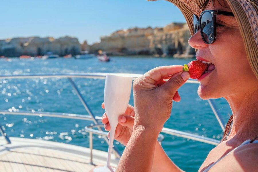 Albufeira: Algarve Half-Day Private Yacht Charter - What to bring for Algarve sun, sea spray, and quick changes