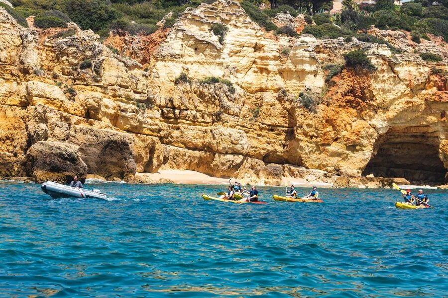 Albufeira: Algarve Kayak and Coastline Tour - From Castelo Beach to the Paddle Route: How the Itinerary Really Feels