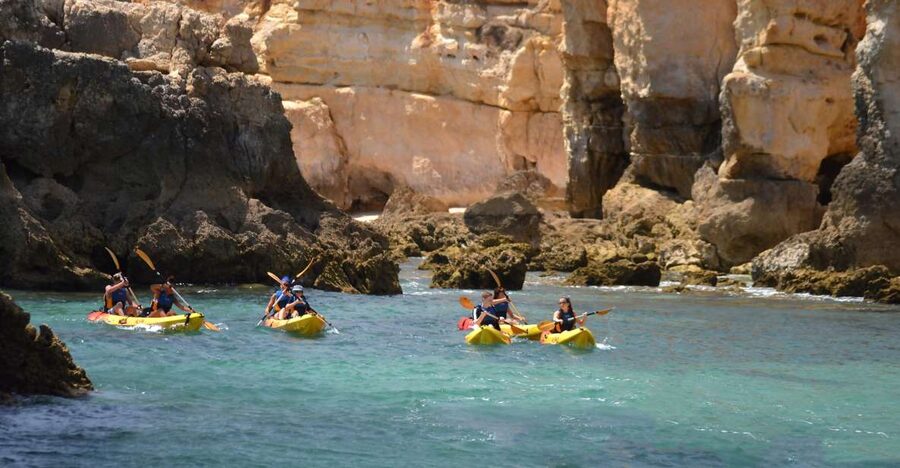Albufeira: Algarve Kayak and Coastline Tour - Meeting at Albufeira Marina, Check-In, and What You Need Ready