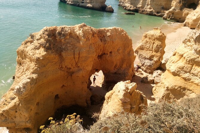Albufeira and Armaçao de Pera by Tuk Tuk - Praia dos Arrifes: Small Beach Feel With Big Rock Character