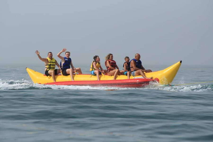Albufeira: Banana Boat Adventure Ride - Banana Boat Energy Along Albufeira’s Coast