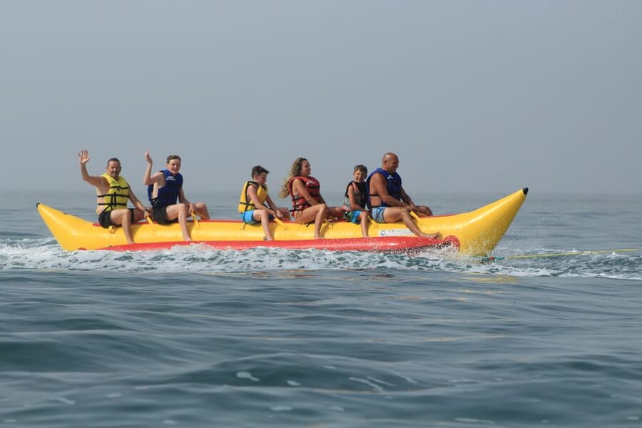 Albufeira: Banana Boat Adventure Ride - Where You Meet Near Vilamoura Marina