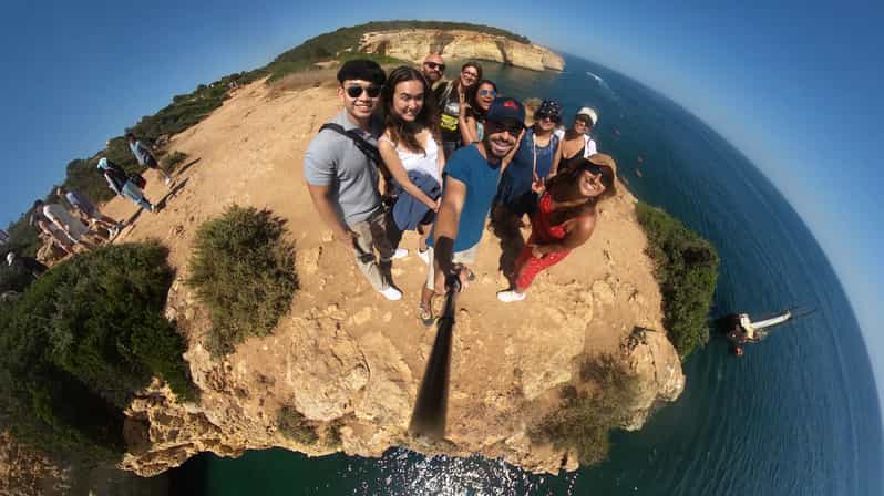 Albufeira: Benagil, Algar Seco, Marinha, and 7 Valleys Tour - Algar Seco and the Window to the Sea rock formation