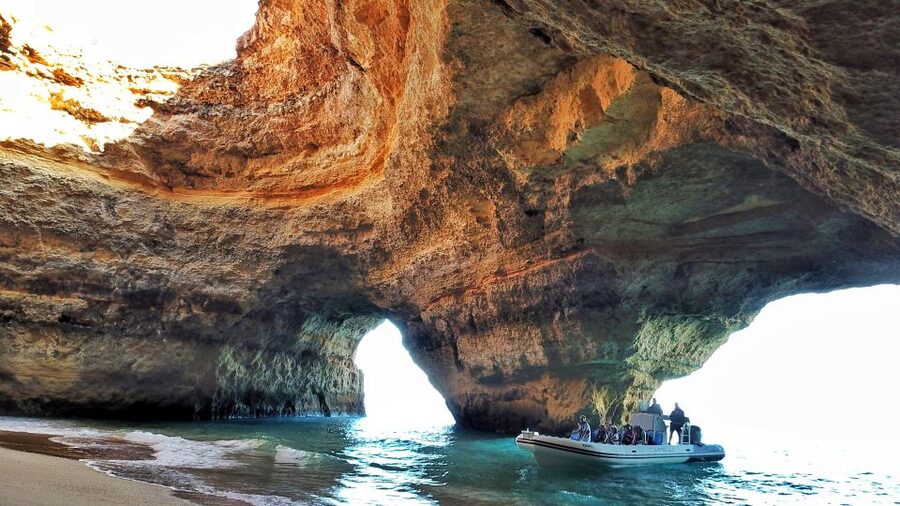 Albufeira: Benagil Cave and Dolphin Sightseeing Boat Cruise - Dolphin spotting: how the search works, what to do, and what not to expect