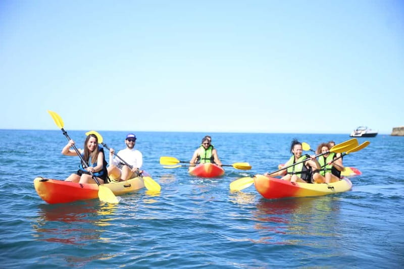 Albufeira: Caves and Cliffs Kayaking Tour - How You Move Through Caves and Cliffs Without Feeling Rushed