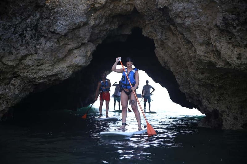 Albufeira: Caves and cliffs Paddleboarding (SUP) Tour - SUP in Albufeira: why this coast looks better from the water