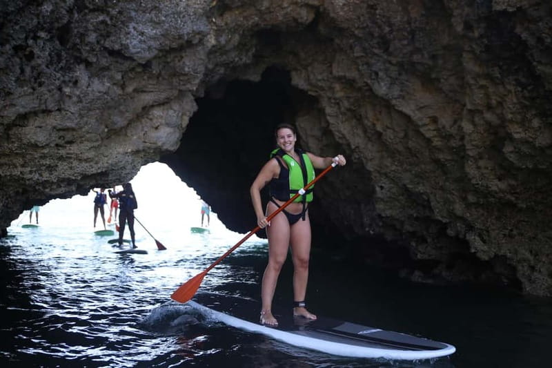 Albufeira: Caves and cliffs Paddleboarding (SUP) Tour - What to bring, what not to bring, and how to stay comfortable