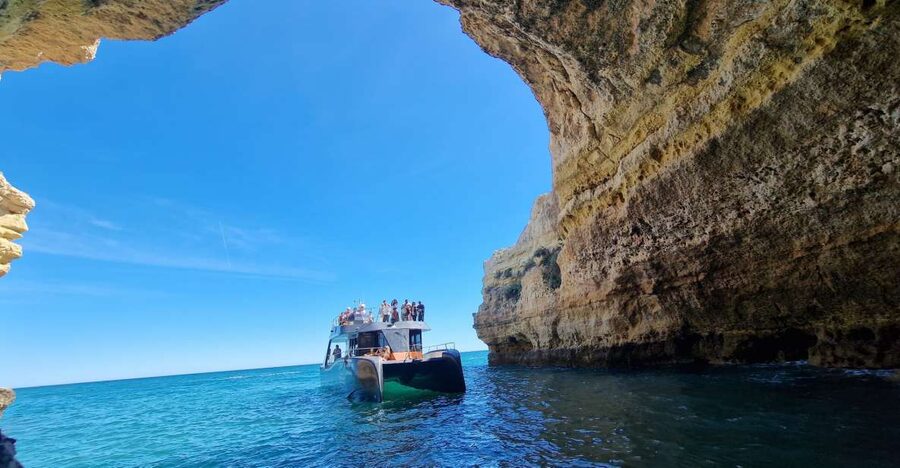 Albufeira: Coastline and Benagil Caves Tour by Catamaran - Quick take: key things to know before you book