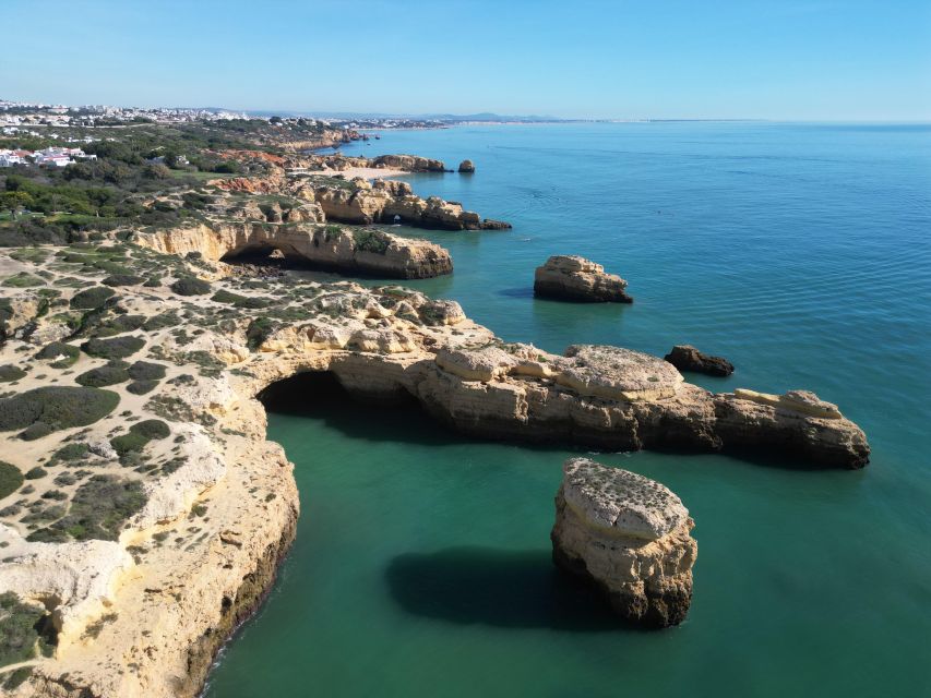 Albufeira Coastline Hiking - Small Group - Getting started at Caminho da Baleeira and the first beach hit