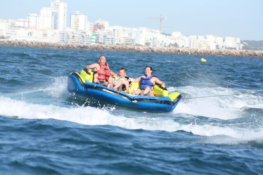 Albufeira: Crazy Couch Ride - Safety, Insurance, and the Small-Group Advantage With Nauticdrive