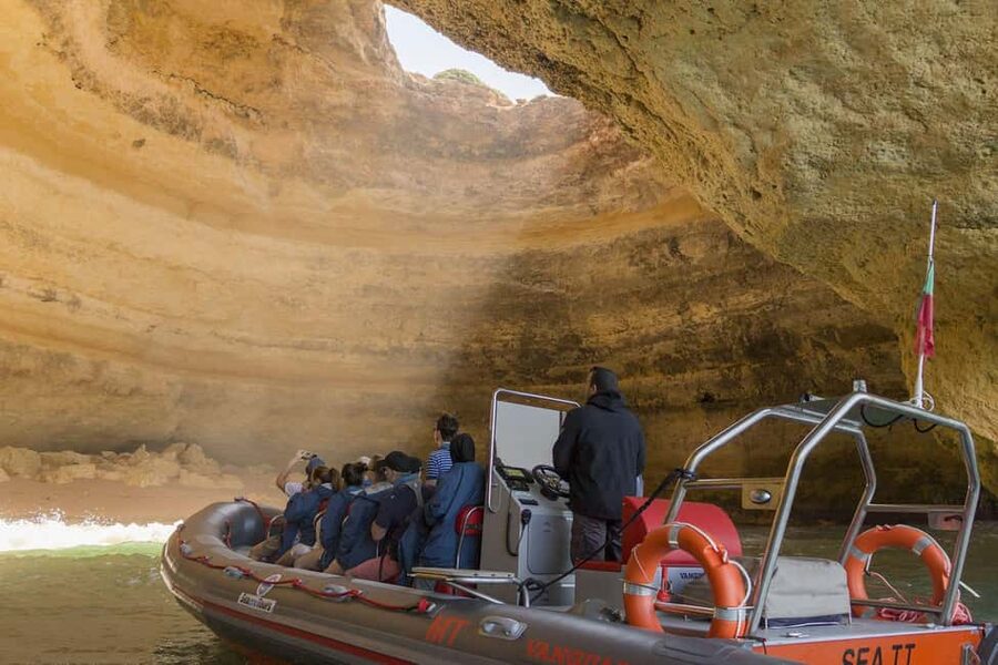 Albufeira: Dolphin Watching and Benagil Cave Boat Cruise - Guides and captains: what the onboard team actually does for your experience