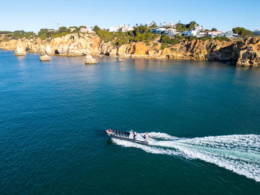Albufeira: Dolphins, Benagil Caves and Coastline Boat Tour - Riding a RIB in the Algarve: why the boat choice matters