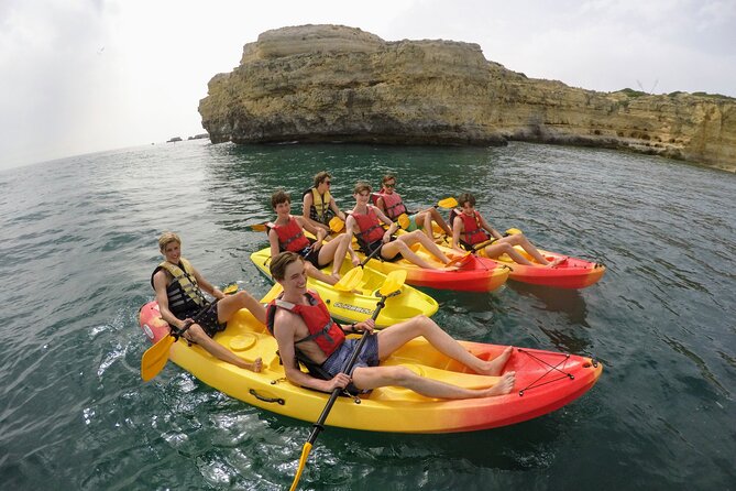 Albufeira Kayak Cave Tour – Hidden Beaches & Cliffs - Stop Three, Praia de São Rafael: Getting the Cave Views Without the Crowds