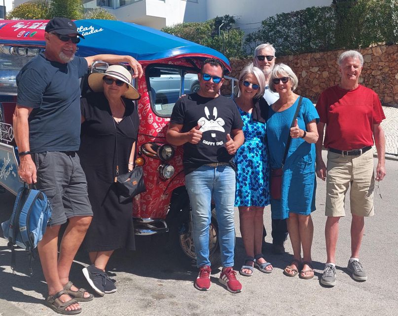 Albufeira: Private Sightseeing Tuk-Tuk Tour with Pickup - Pickup in Albufeira: Start Easy, Not Stressy