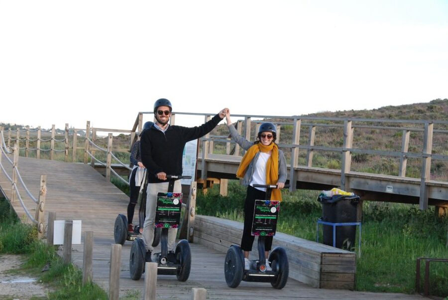 Albufeira: Salgados Nature Reserve Segway Tour - Ocean views from Praia da Galé West, Praia da Galé East, and Armação de Pêra