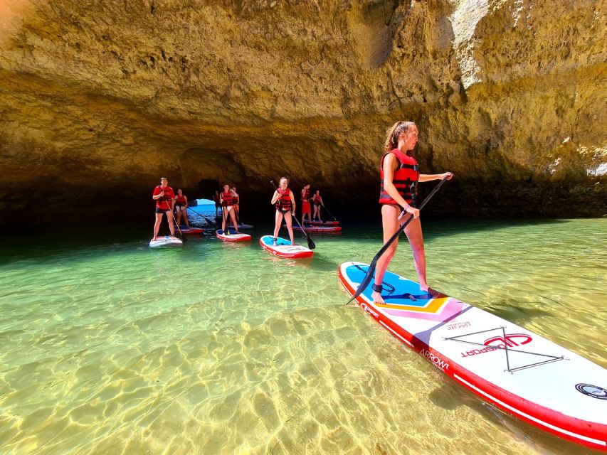 Albufeira: Stand Up Paddle Lesson and Coastal Tour - The first part: a beginner lesson that actually helps you paddle