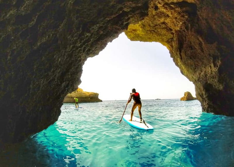 Albufeira SUP Secrets: Discover Albufeira’s Hidden Gems - SUP basics that actually help: turning, maneuvering, and staying balanced