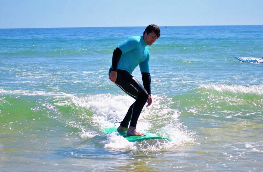 Albufeira: Surfing Lesson at Galé Beach - The 2-hour flow: warm-up, safety talk, and catching waves