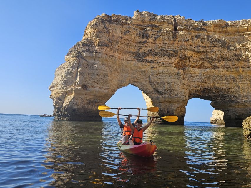 Algarve: 2-Hour Benagil Kayak Rental - Benagil Caves by kayak: what to expect at the cave moment