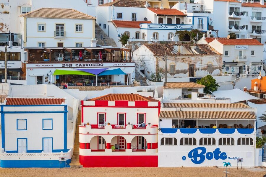 Algarve: Benagil Cave Boat Tour and Algarseco Coastal Walk - Carvoeiro Beach boat cruise: what you’ll see heading for Benagil Cave