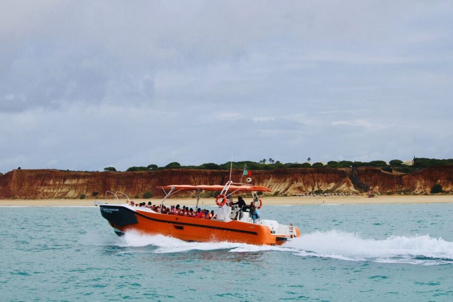 Algarve: Benagil Caves Open Speedboat Tour - Benagil Caves from inside, the view that makes this tour worth it