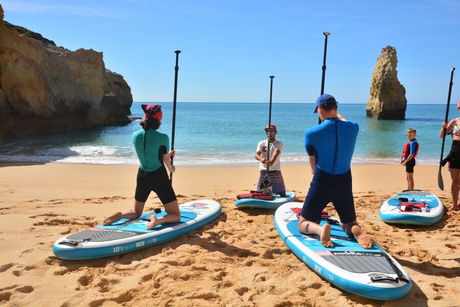 Algarve: Benagil Caves SUP Tour since 2016 - Guide Support Across Languages: Bruno, Ana, and a Team That Works