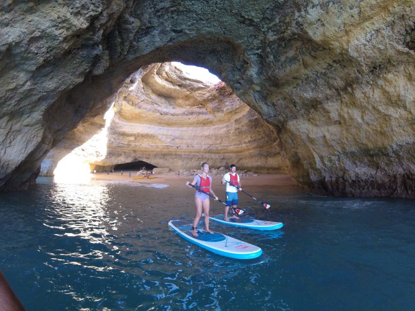 Algarve: Benagil Caves SUP Tour since 2016 - The Benagil Cave Stop: What Weather Permitting Really Means