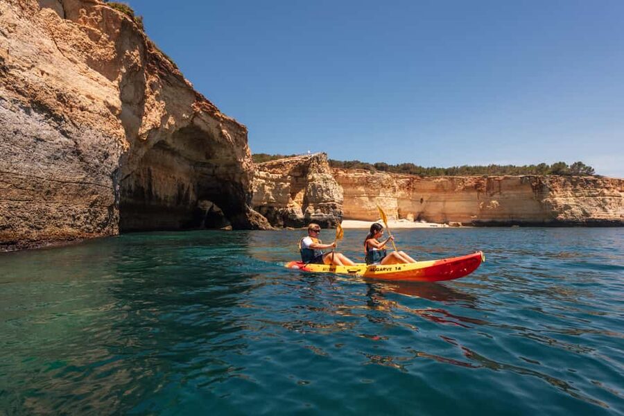 Algarve: Benagil Sea Cave Sunrise or Sunset Kayak Experience - Quick hits before you paddle into Benagil