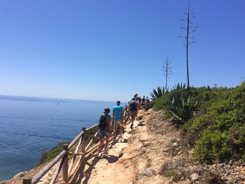 Algarve: Carvoerio and Benagil Walking Tour and Cruise - The 3-hour cliff walk on the 7 hanging valleys trail