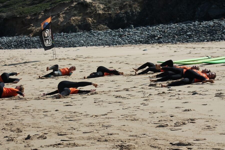 Algarve: Group Surfing Lesson - Getting to the beach spot: van pickup and real timing