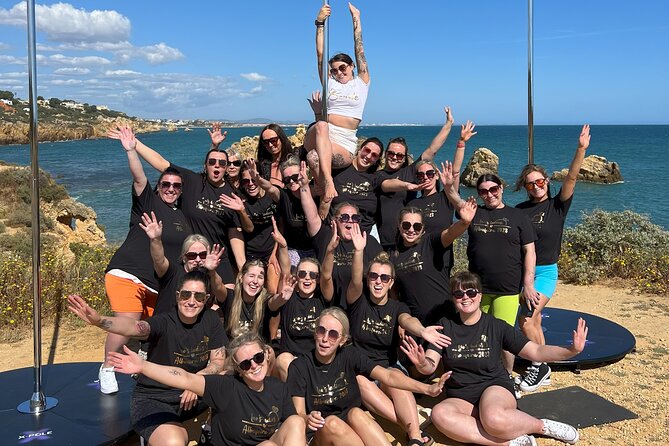 Algarve: Ocean View Pole Dance Experience with Prosecco - The 1.5-hour flow, warm up to mini choreography