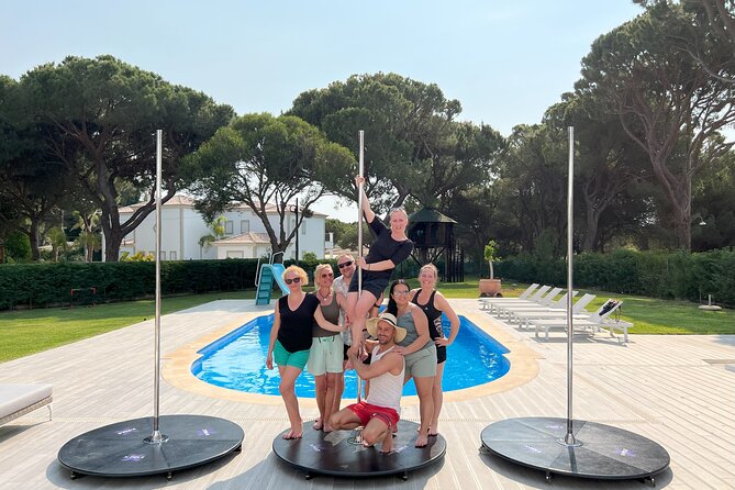 Algarve: Ocean View Pole Dance Experience with Prosecco - Prosecco and a group celebration that fits the timeline