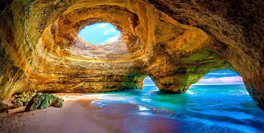 Algarve Seven Hanging Valleys Benagil Triptour - Praia do Carvalho: A Scenic Warm-Up Stop