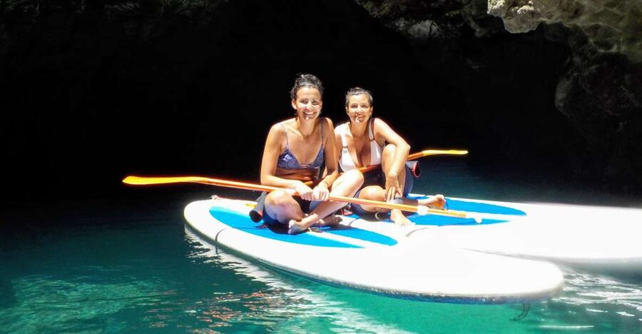 Algarve: Stand-Up Paddleboard Tour to Ingrina Caves - Cliff Jumping Option and a Gentle Swim Plan
