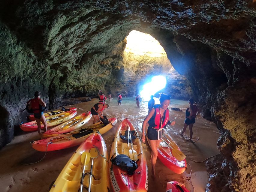 Alvor: Explore Caves Boat and Kayak Tour - Why the Frontino wooden boat plus cave kayaking works so well