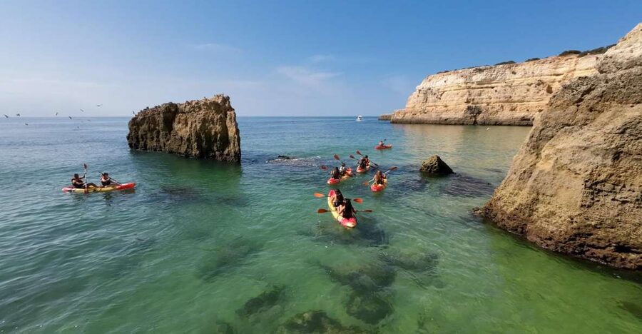 Armação de Pêra: 2-Hour Wild Beaches and Caves Kayak Tour - The starting point: Armação de Pêra, right behind the Holiday Inn