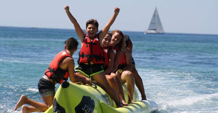 Armação de Pêra: Banana Boat Inflatable Ride - Banana Boat Thrills in Armação de Pêra, Algarve