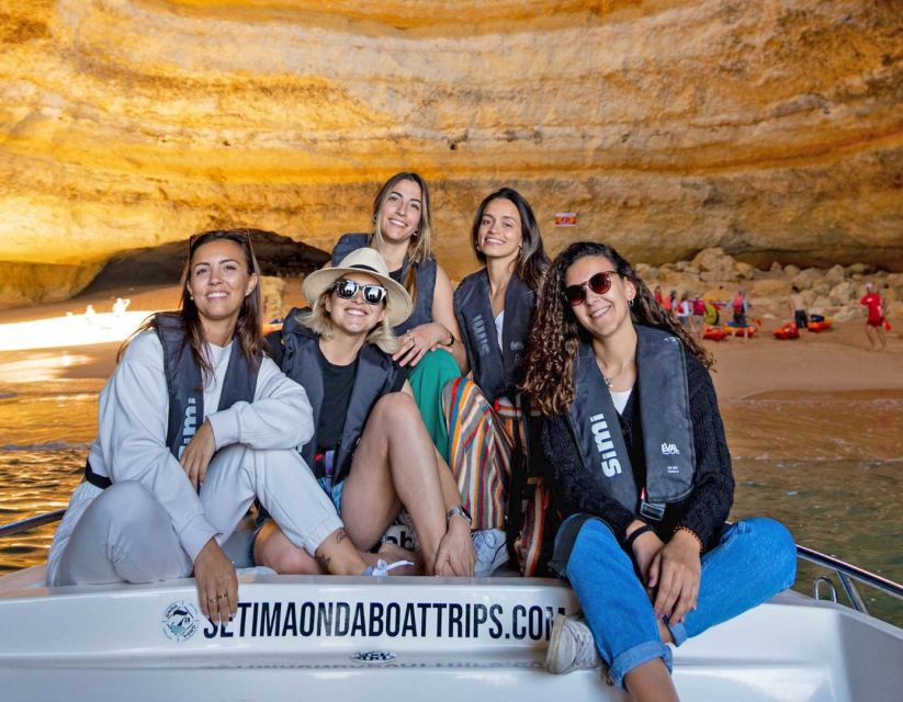 Armação de Pêra: Benagil´s 15 Best Caves Boat Tour - Safety, guides, and languages: what the crew setup means for your comfort