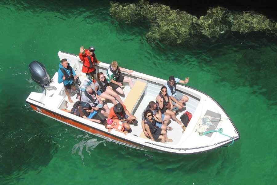 Armação de Pêra: Guided Boat Tour of Benagil's 15 Best Caves - Rock Lady Chapel and the Paria Nova Tunnel: Names With Meaning