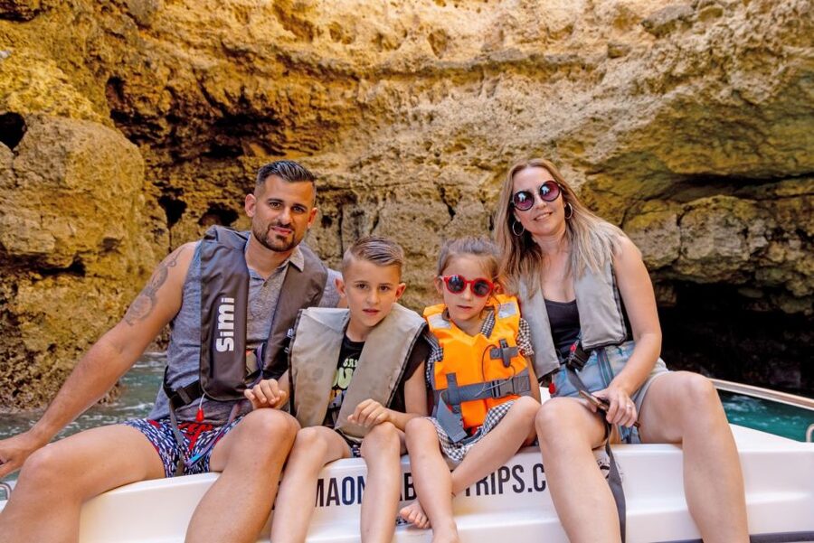 Armação de Pêra: Private Benagil Cave Tour - The onboard crew: skipper plus guide, and why personality counts