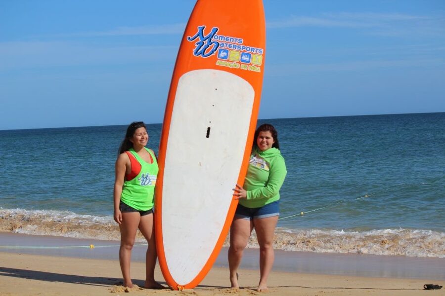 Armação de Pêra: Stand Up Paddle Hire - From Armação de Pêra Beach to the Clear Water and Caves